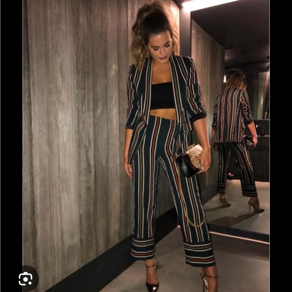 Zara Striped Suit